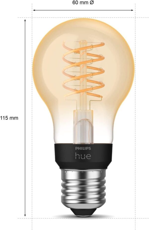 Смарт крушка Philips Hue White E27 Filament Lamp
